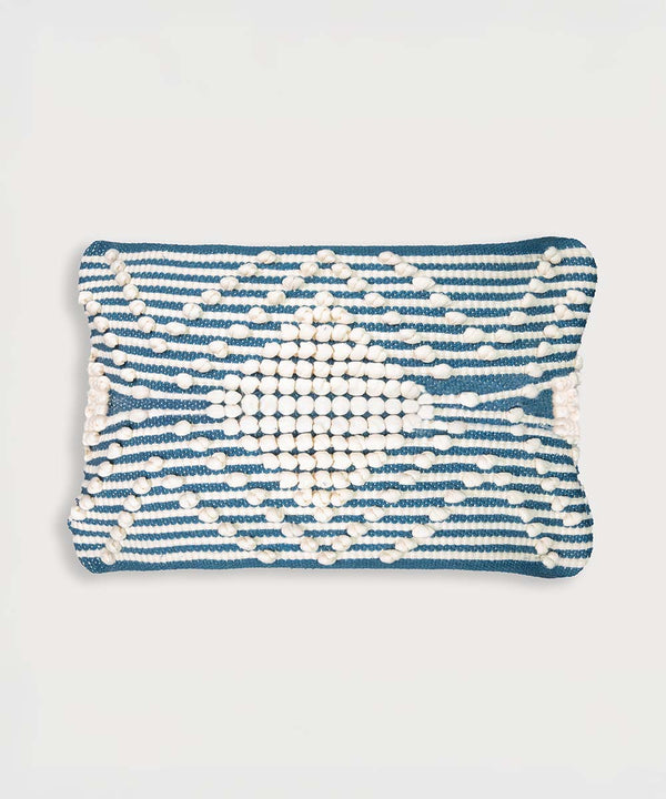 Arlo Pop Lumbar | Royal Blue | Throw Pillow Cover | 12x20