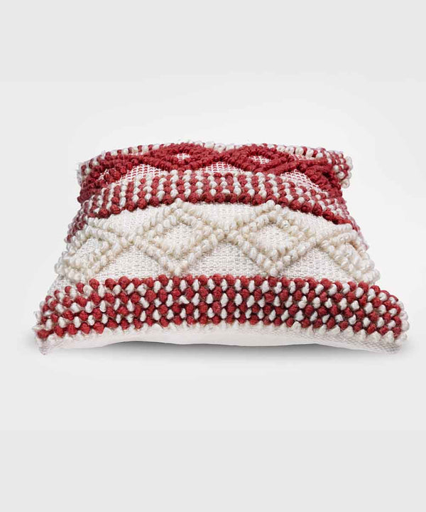 Rusty Raga | Handwoven Throw Pillow Cover | 16x16