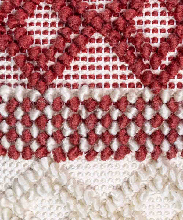 Rusty Raga | Handwoven Throw Pillow Cover | 16x16