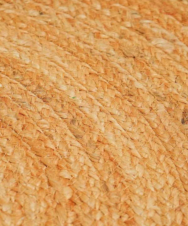 Asymmetrical Scalloped Bloom – 100% Natural Jute | 2 x 4 ft