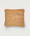 Rustic Weave Jute Throw Pillow Cover – 100% Natural Jute | 18" × 18"