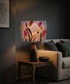 Blush and Bloom Hand Embroidered Lampshade