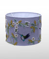 Botanical Bird Hand Embroidered Lampshade