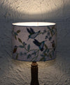 Botanical Bird Hand Embroidered Lampshade