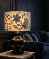 Flora Doodle Hand Embroidered Lampshade