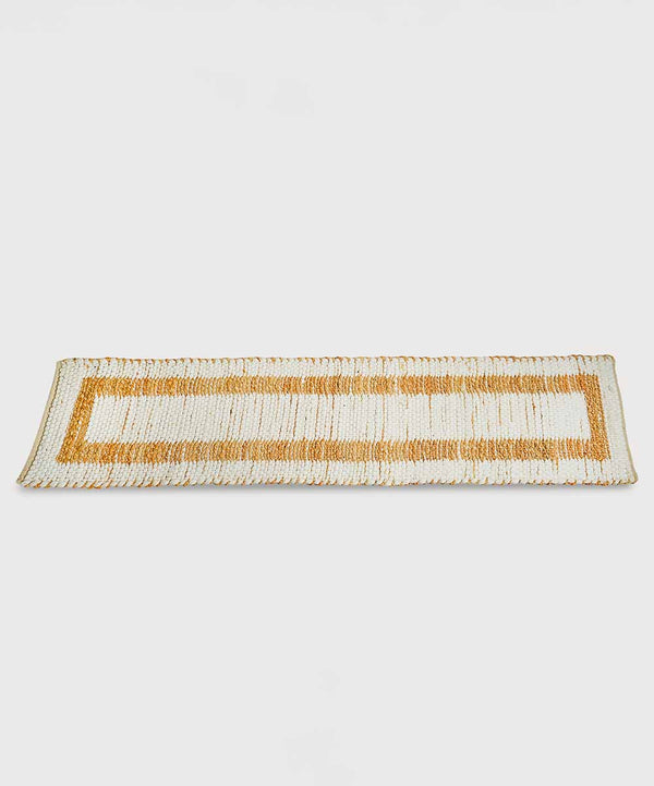 Twice-as-Nice Reversible Jute & ChindiBlend Table Runner | 16” x 60”