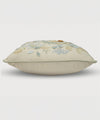 Flora Doodle Hand Embroidered Throw Pillow Cover | 20x20 | 100% Cotton