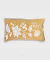 Aurelia Velvet | Hand Embroidered Throw Pillow Cover | 14x24