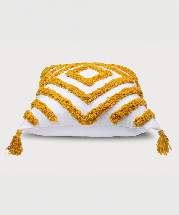 Mustard Muse Nordic Modern Accent Throw Pillow Cover | 16x16