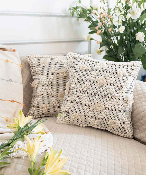 Sierra Handwoven Throw Pillow Cover | 16 x 16