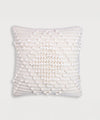 Serene Pebble Hand-Tufted | 100% Cotton Throw Pillow Cover | 16x16