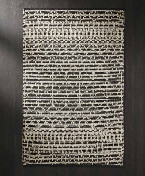 Nordic Weave – Hand Woven PET & Cotton Area Rug | 3 x 5 ft