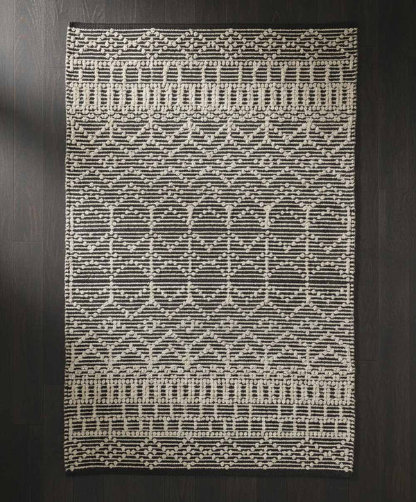 Nordic Weave – Hand Woven PET & Cotton Area Rug | 3 x 5 ft