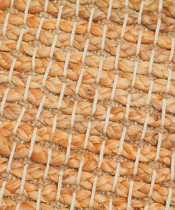 Rustic Weave Jute Throw Pillow Cover – 100% Natural Jute | 18" × 18"