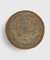 Midnight Swirl Jute Rug – 100% Natural Jute | 40 x 40 inches