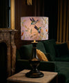 Botanical Bird Hand Embroidered Lampshade