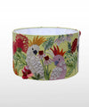 Cockatoo Carnival Hand Embroidered Lampshade