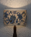 Flora Doodle Hand Embroidered Lampshade