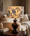 Flora Doodle Hand Embroidered Lampshade