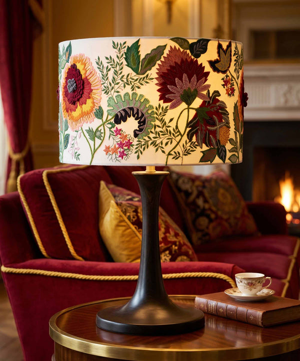 Ornate Orchestra Hand Embroidered Lampshade